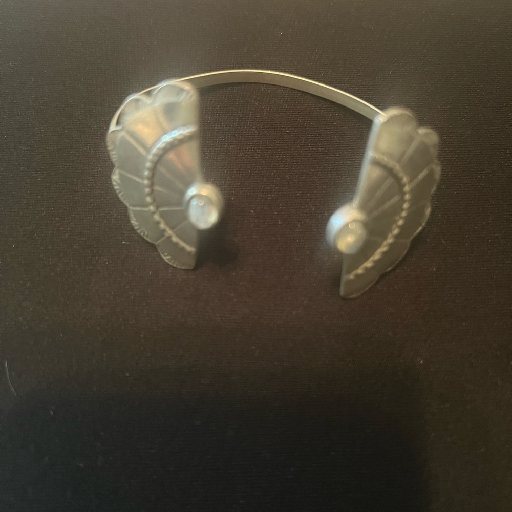 Western Split Concha Open Cuff - image 2